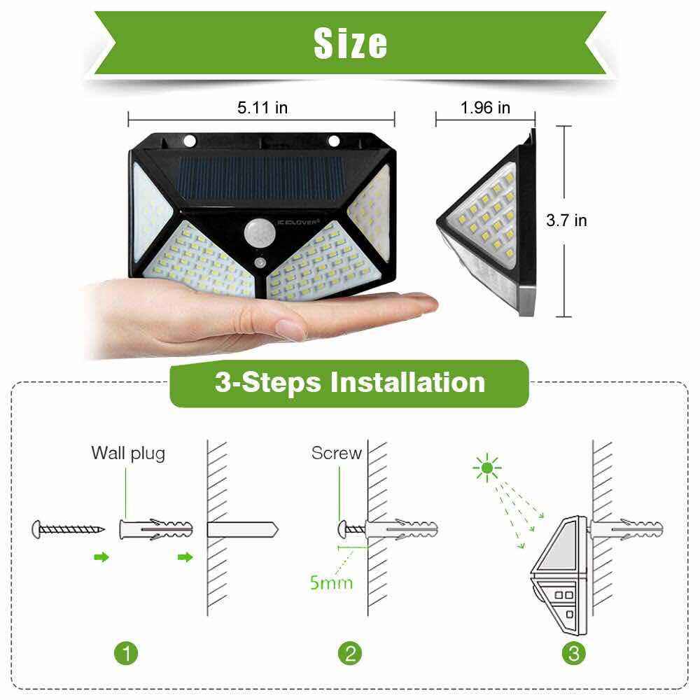 LumoSolar™ Solar Wall Light